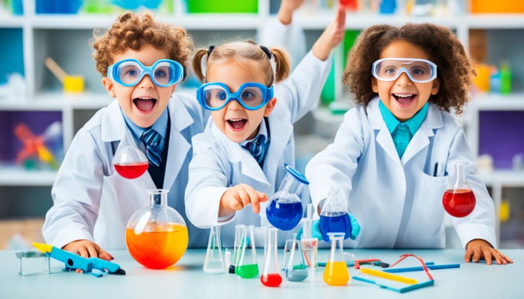 interactive science experiments for kids